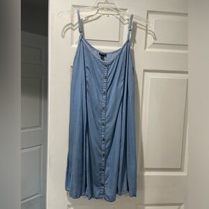 Torrid Denim Slip Dress Size 2 🔥